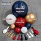 Latex Balloons Red, White & Blue Double Stuffed Balloon Arch Kit – Navy Blue, Ruby Red & Gold Garland for 4th of July, Birthday, Graduation, Veterans Day & Patriotic Parties